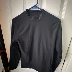 Black Long-Sleeve Performance Shirt - Unbranded